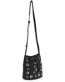 Grommet Bucket Handbag