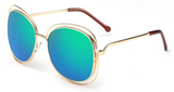 queen b sunglasses in deep blue sea