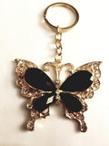 black butterfly key ring 2