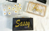 acrylic clutches
