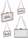 Personalized Acrylic Clutch