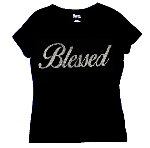 cursive blessed