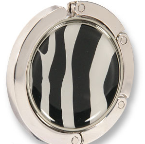 purse hanger zebra