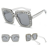 smoke studded sunglasses