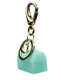 jelly key ring mint green