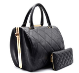 frame roll bag set black