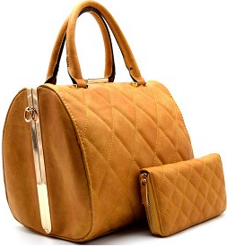 frame roll bag set mustard
