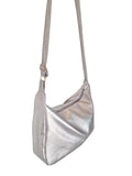 Silver Boho Chic Messenger Bag
