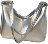 Silver Boho Chic Messenger Bag