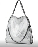 Silver Rocker Shoulder Bag