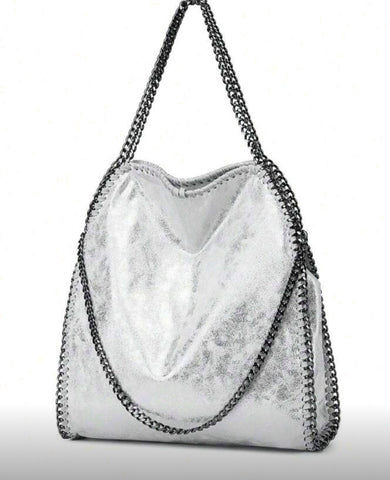Silver Rocker Shoulder Bag