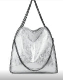 Silver Rocker Shoulder Bag