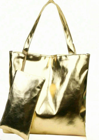 Gold Tote Bag