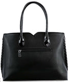 Diamond Pattern Top Handle Bag