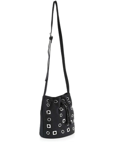 Grommet Bucket Handbag