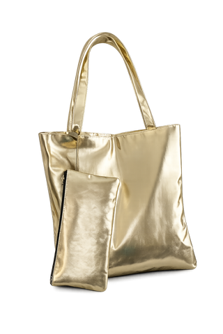 Gold Tote Bag