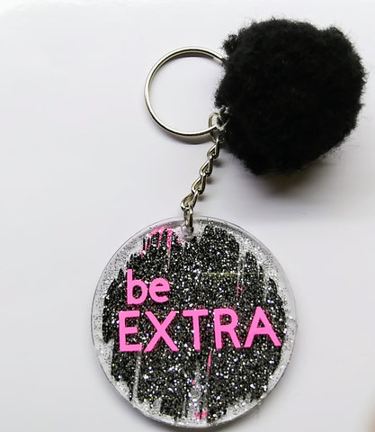 Be Extra keychain