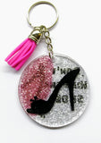 dont hide shoes keychain rear
