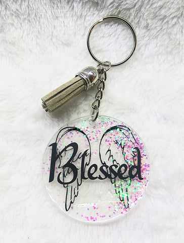 blessed keychain