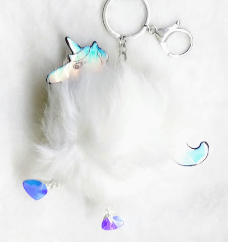 unicorn purse charm