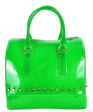 Apole green jelly purse