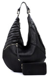 zippered hobo with wallet