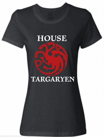 House Targaryen T-shirt Black