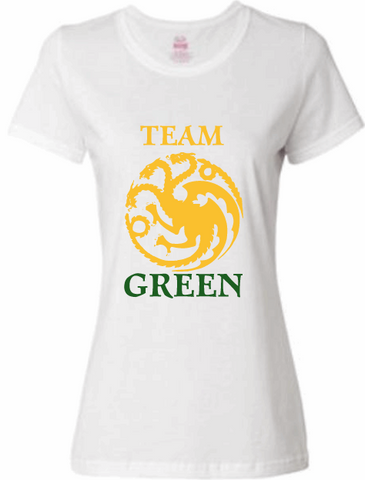 Team Green T-shirt White